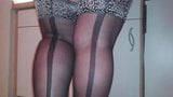 Bbw mature in pantyhose heels snapshot 9