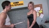 Hot and young car Mechanic gave me best fuck ever snapshot 2