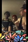 3 kulit hitam panas di webcam snapshot 2