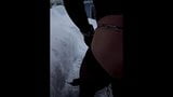 La servidumbre mariquita palas nieve en cadenas snapshot 5