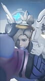 Futa Widowmaker Face Fucking Mercy snapshot 2