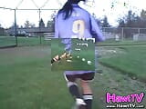 Euroslut soccer teens go lesbo snapshot 6