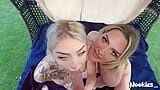 Nichole saphir und savvy suxx hardcore-dreier snapshot 10