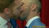 Anzug und Krawatte, Welcum Leander und Shane Jackson anal ficken snapshot 4