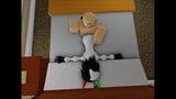 Ragazzo scopa un'animazione porno Roblox di un mostro troia snapshot 6