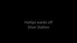 Zilveren hengst wordt afgetrokken door hotlips snapshot 1