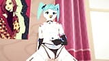 What if Xj9 Jennifer Wakeman Was an Anime in Lingerie? POV - My Life as a Teenage Robot snapshot 12
