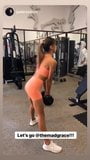 Madison Grace at the gym, perfect body snapshot 3