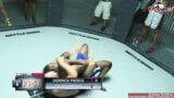 Blonde slut with natural tits fucks in a boxing ring snapshot 5