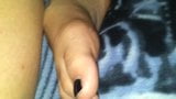 My Girlfriends Sweet Feet With Black Polish 2 snapshot 2