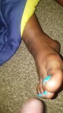 ebony toes cumshot snapshot 6