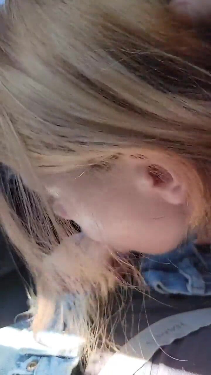 Blonde college slut sucks my dick snapshot 1