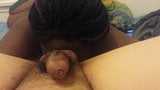 Black BBW Licking Chinese Daddy's Asshole snapshot 2