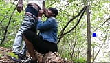 Public sex Un inconnu m'a proposé d'argent et on n'a baiser dans les bois snapshot 2