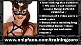 Domina nacktes Yoga mit Miss Raven, männlicher Sklave Null trainiert, Yogamatte, Knechtschaft, Schlafsack, Bondage, BDSM, flr snapshot 10