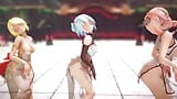 Mmd R-18 anime lányok szexi tánca (24. klip) snapshot 10