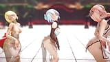 MMD R-18 Anime Girls Sexy Dancing (klip 24) snapshot 10