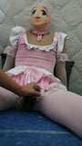 Hand job for kigurumi maid and cumshot snapshot 1