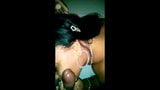 Ebony girl blowjob and swallow snapshot 10