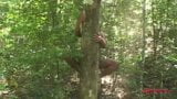 Sparta - Two Hard Cocks Butt Bang A Wild Twink In The Woods! snapshot 10