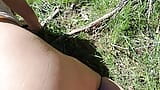 Fucking my mother's friend in a forest outdoor snapshot 19