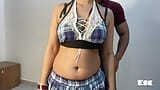 Gym Trainer Se Chudai - Personal Training Lete lete Bhabhi Ne Leliya Lund Chut Mein!! snapshot 3