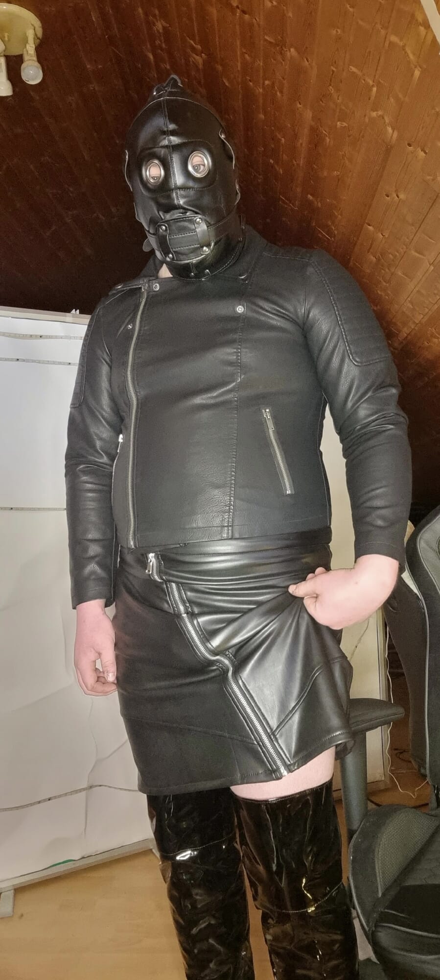 slave in leather