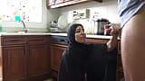 Algerian Beurette invites boys to her apartment in Marseille and sucks them off in her kitchen snapshot 10