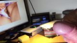 Cumshot im Office in Slow Motion snapshot 5