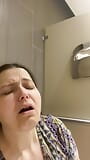 Orgasm in the Bathroom Stall snapshot 8