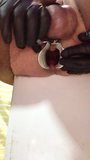 Sissy black bitch fucks with spectrum dilator asshole snapshot 4