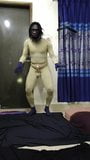 Zentai monkey play circus  penis enlargement snapshot 10