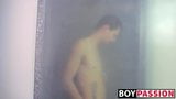 Jasper Robinson enjoys jerking his cock while showering snapshot 5