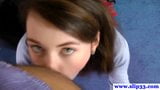 Casted polish schoolgirl amateur loves to gag snapshot 13