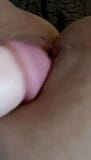 Tight pussy orgasms on a 9 inch dildo snapshot 10