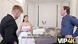 VIP4K. Manager is ready to to cover the expenses in exchange for bride's hairy pussy snapshot 4