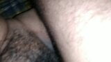 Fucked my wife’s hairy pussy with creampie. snapshot 2