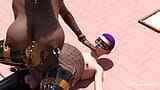 Trans Bimbos Fucking on the Playground snapshot 4