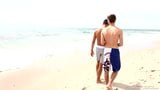 Dylanlucas na strandwandeling werd ik hard en wilde 2 hem neuken! snapshot 3