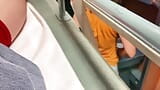 Compilation. Stranger woman masturbated me on the train snapshot 5