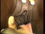 Cadela de ébano má recebe suas botinhas punidas na cela snapshot 2