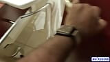 Big ass Italian cheats on her husband with a BBC in the hotel toilet while on vacation snapshot 1