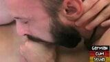 Sturdy euro DILFs sucking and breeding asses in threeway snapshot 15