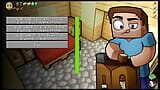 HornyCraft Хентай пародия игра Minecraft, порноплей эпизод 29 девушка демонов нижнего мира слишком горяча для Стива snapshot 15