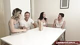 Desnuda a Jenga con Bella Angel, Tabitha Poison, Falco White y Stanley Johnson snapshot 5