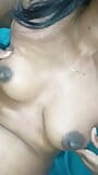 Kerala  mallu girl's cute boobs and long nipple showing. Mallu girl manju nair snapshot 12