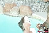 Milf Sofie Marie seduz e arromba o bbc do cara da piscina snapshot 20