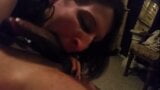 Sissy prende un enorme carico di sperma in bocca snapshot 9