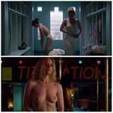 Alison brie vs gillian jacobs - comparação de clipes em topless snapshot 4