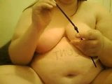 Fat slut masturbates, bdsm snapshot 1